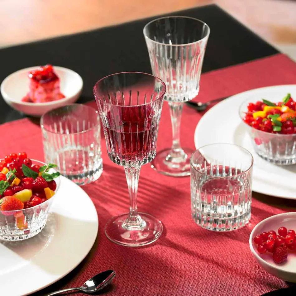 Dubbele Ouderwetse Tumbler Lage Glazen 12 Stuks Luxe - Senzatempo Viadurini