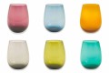 Gekleurde glazen bekers voor water Modern onderhoud van 12 stuks - Aperi