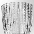 Gedecoreerde transparante glazen glazen, modern waterservice 12 stuks - mix Viadurini