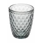 Glazen voor Waterservice in gedecoreerd gekleurd glas 12 stuks - Brillo Viadurini