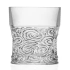 Lage Tumbler Glazen in Eco Crystal Audace Decoratie 12 Stuks - Ritmo Viadurini