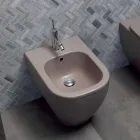 Vloer bidet in wit of gekleurd Trabia geglazuurd keramiek Viadurini