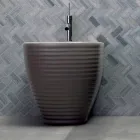 Vloer bidet in wit of gekleurd Trabia geglazuurd keramiek Viadurini