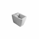 Bidet wit keramiek modern design Zon 55x35 cm Made in Italy Viadurini