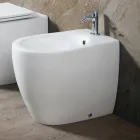 Aster vrijstaande bidet in mat keramiek, verkrijgbaar in twee kleuren en met een modern design. Viadurini