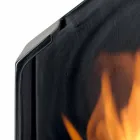 Biocamino Countertop keramische bio-ethanol en Curtis staal Viadurini