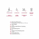 Biocamino round ondersteuning marmer Gordon, made in Italy Viadurini