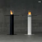 Biocamino outdoor bioethanol met glazen top Dean-Table Viadurini