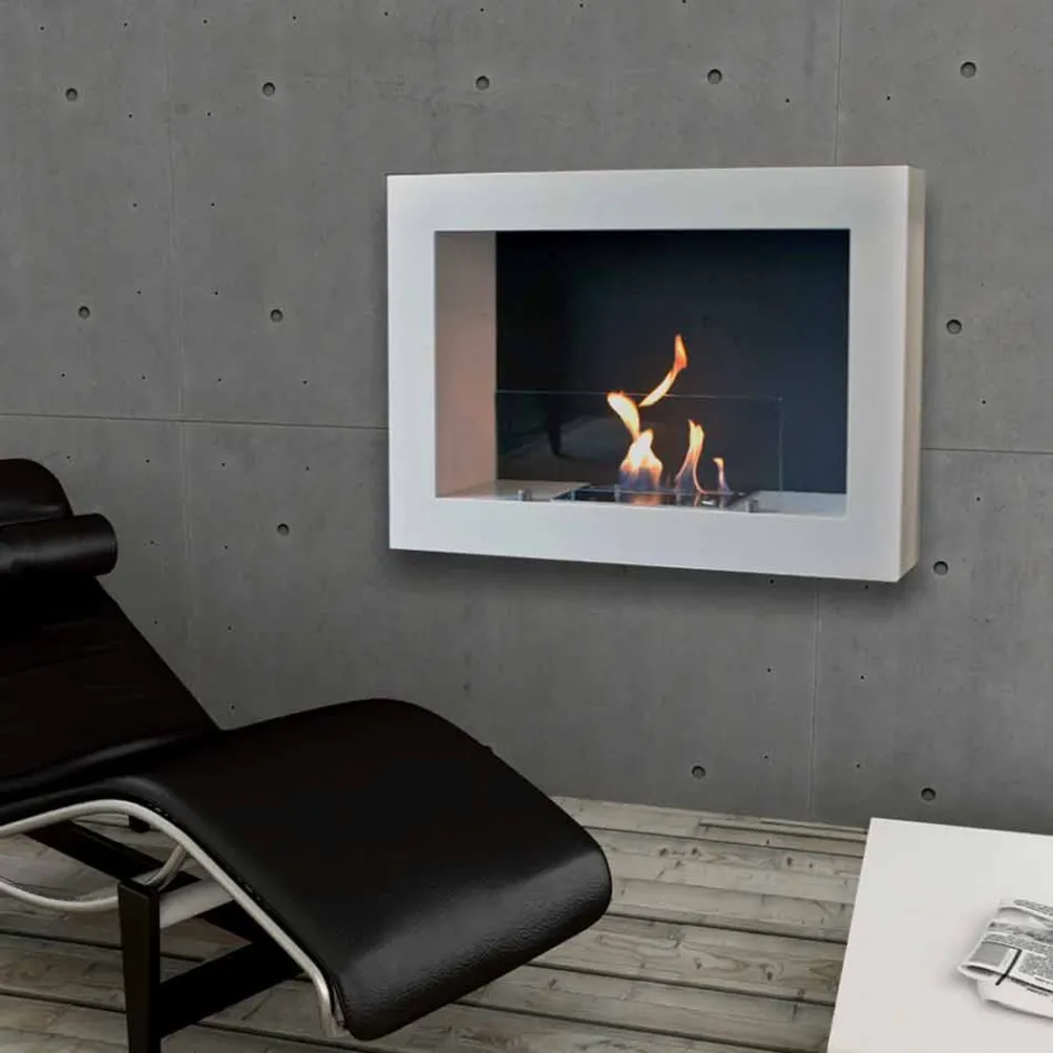 Biocamino Muur Modern Design Blake Viadurini