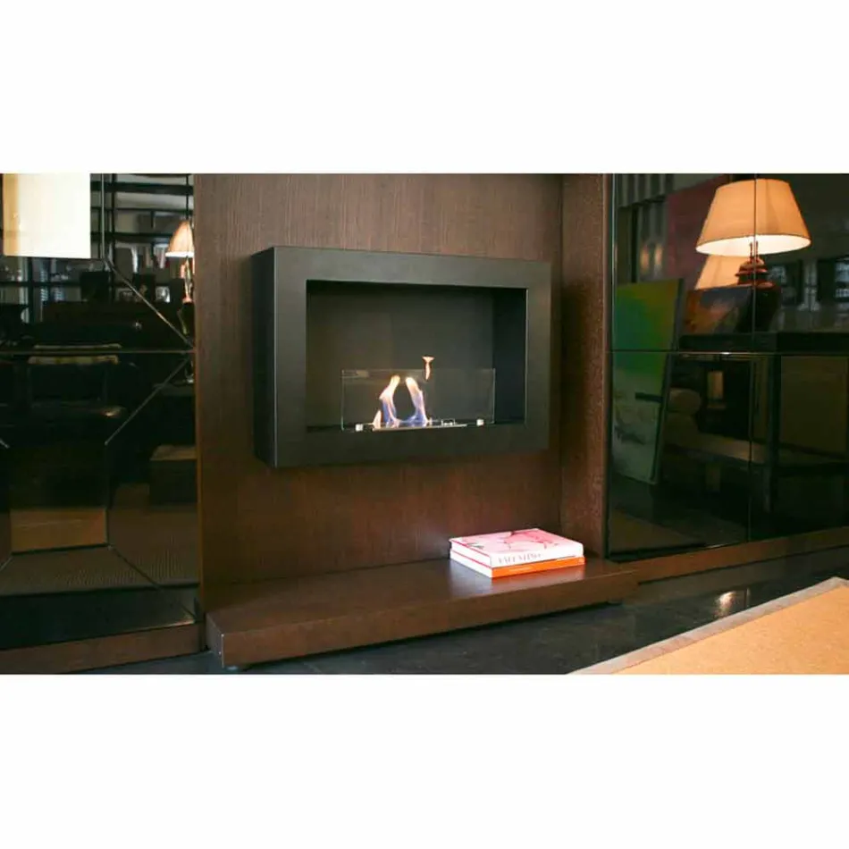 Biocamino Muur Modern Design Blake Viadurini