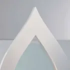 Biocamino van bio-ethanol aarde, flame-vormige modern design Todd Viadurini