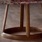 Bonaldo Greeny ronde tafel design marmer Emperador made Italy Viadurini