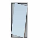Bonaldo Hang spiegelwand gelakt hout ontwerp H185cm gemaakt in Italië Viadurini