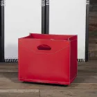 Houten tas van 100% Made in Italy Innovo leer Viadurini