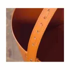 Brandhout tas van Milo leer 100% Made in Italy Viadurini