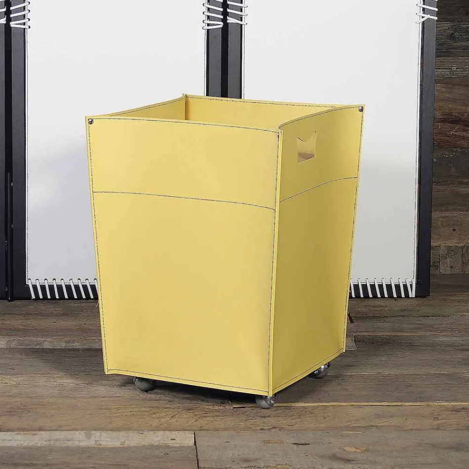 Brandhout tas in Switch leer 100% gemaakt in Italië Viadurini