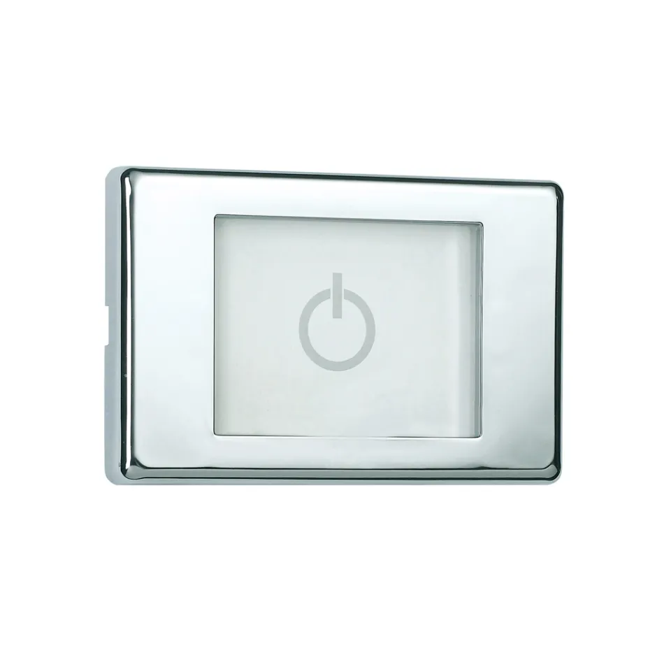 Bossini Dream moderne douchekop in chroomafwerking met LED-verlichting en vier functies Viadurini