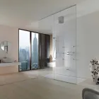 Bossini Oki douchekop 200 met een modern design in een jet Viadurini