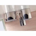 Bossini Oki douchekop 200 met een modern design in een jet Viadurini