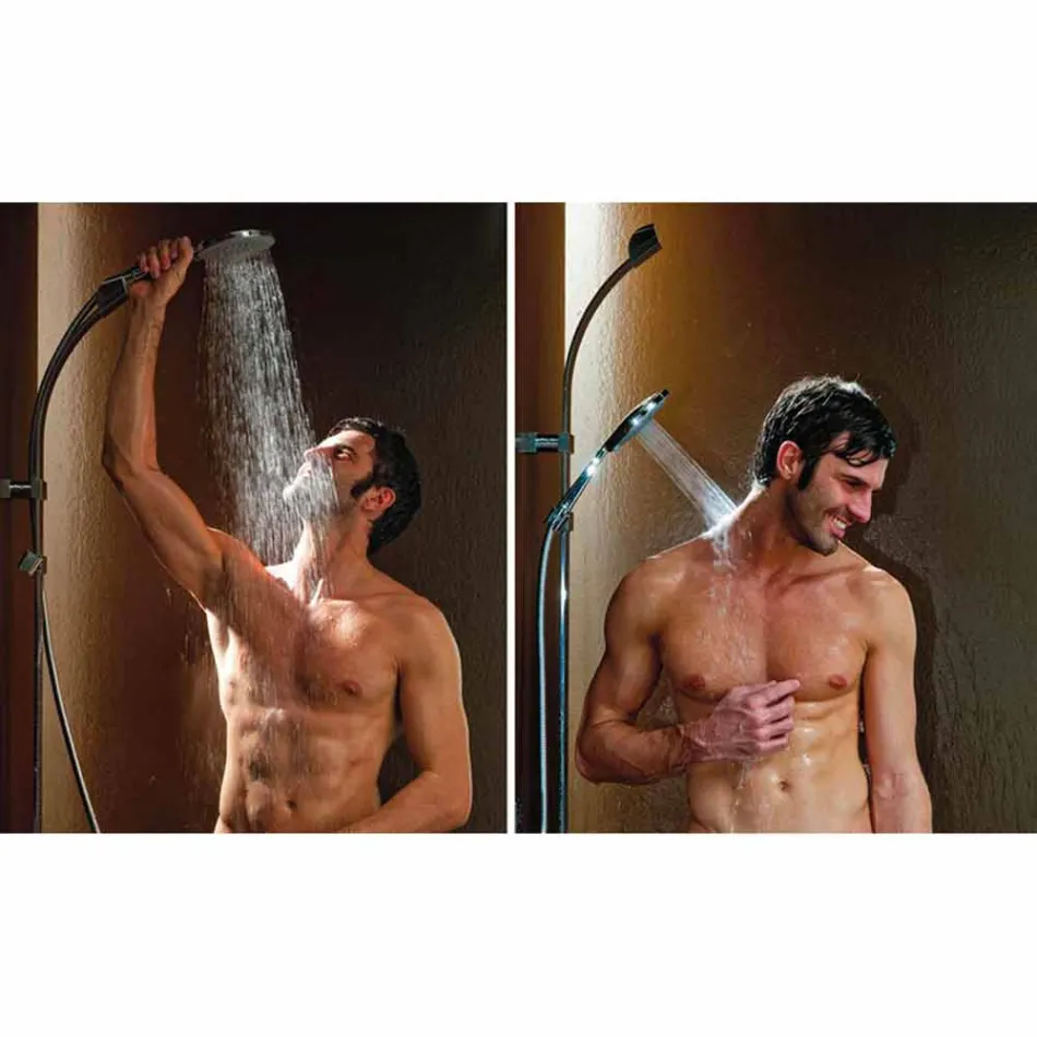 Bossini september Sliding douchedeur met water Flat Viadurini