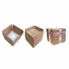 Luxe design witte en grijze porseleinen flessen 2 unieke stukken - Arcivero Viadurini