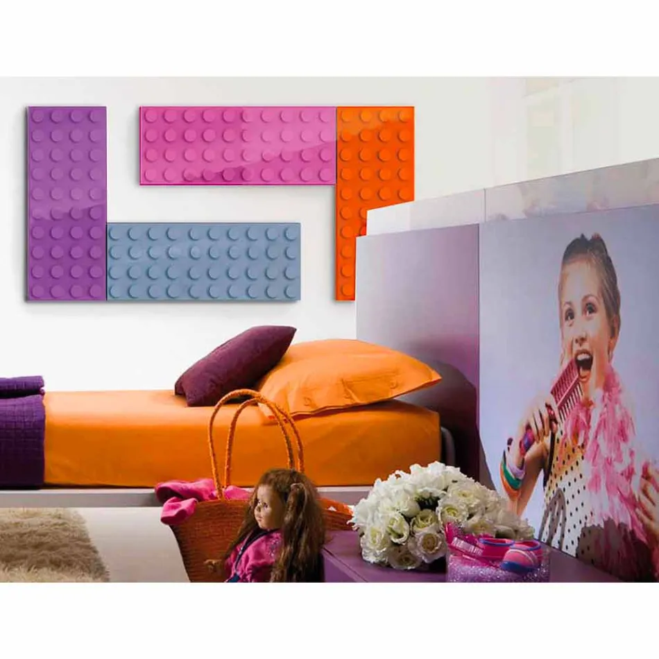 Baksteen elektrische designradiator das in Italië Scirocco H Viadurini