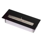 Roestvrijstalen bioethanolbrander voor Lineaire Open Haard Made Italy - Brandon Viadurini