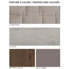 Slaapkamer met 4 moderne designelementen Made in Italy - Electric Viadurini