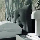 Moderne slaapkamer met 4 elementen Made in Italy - Calimero Viadurini