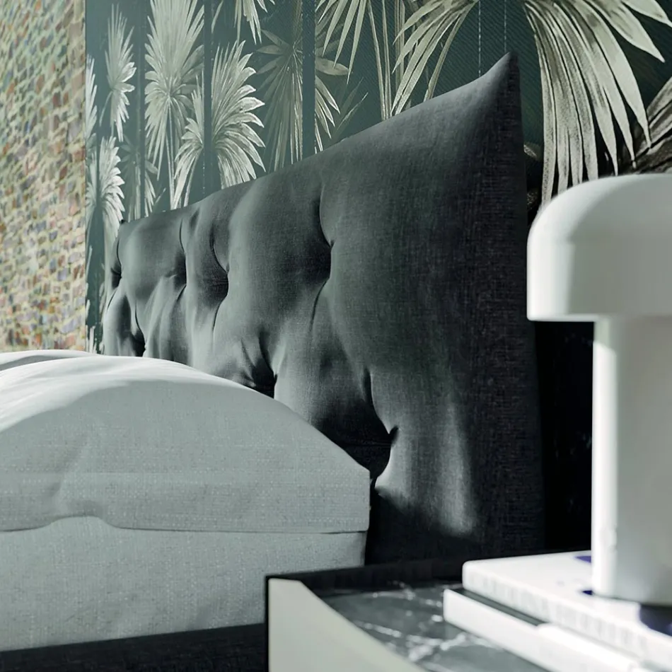 Moderne slaapkamer met 4 elementen Made in Italy - Calimero Viadurini