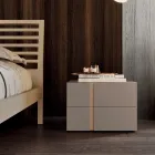 Moderne stijl slaapkamer met 5 elementen Made in Italy Hoge kwaliteit - Precious Viadurini