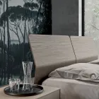 Complete slaapkamer met 4 hoogwaardige Made in Italy-elementen - Odema Viadurini
