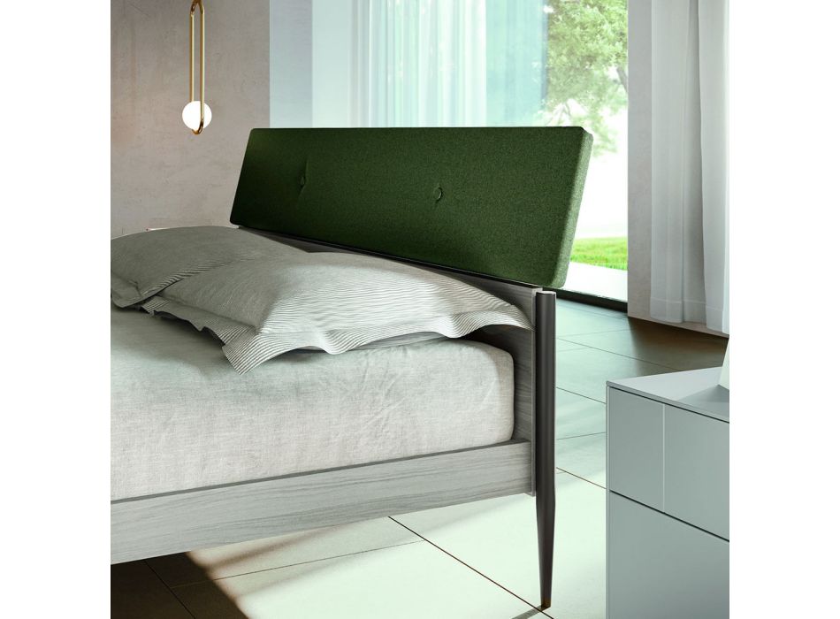 Complete slaapkamer met 4 moderne elementen Made in Italy Precious - Verminia Viadurini