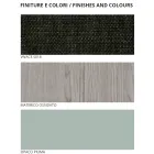 Complete slaapkamer met 4 moderne elementen Made in Italy Precious - Verminia Viadurini