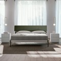 Complete slaapkamer met 4 moderne elementen Made in Italy Precious - Verminia