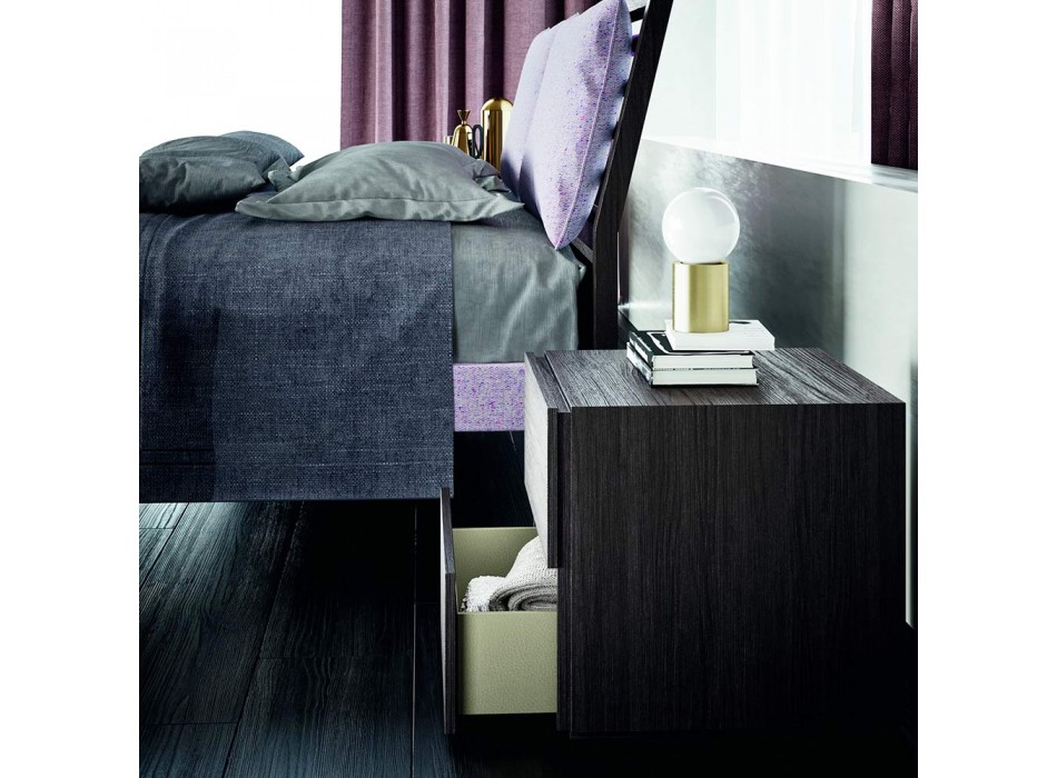 Complete luxe slaapkamer met 6 elementen Made in Italy - Adige