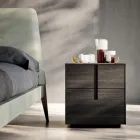 Tweepersoons slaapkamer met 5 elementen moderne stijl Made in Italy - Octavia Viadurini