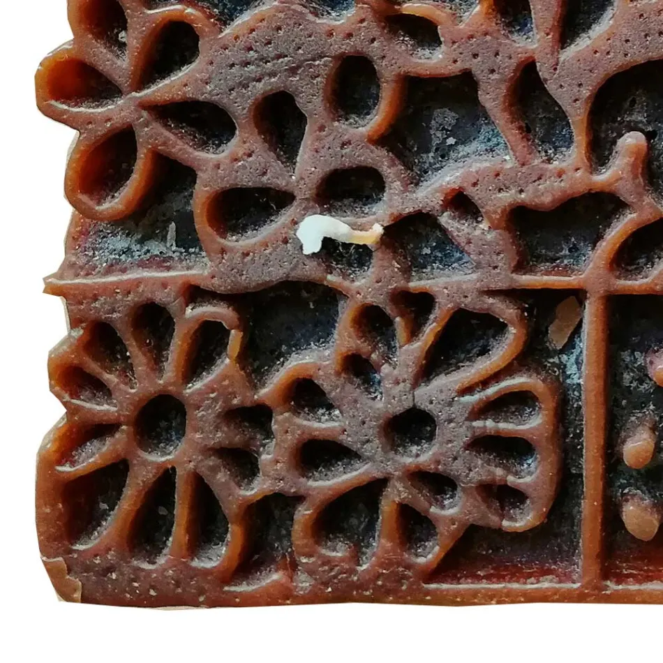 Ambachtelijke kaars met 4 lonten in geurwas Made in Italy - Tacna Viadurini