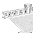 Italiaanse Luxe Design 9 Vlam Kristallen Kandelaar - Wanni Viadurini