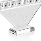 Italiaanse Luxe Design 9 Vlam Kristallen Kandelaar - Wanni Viadurini