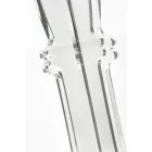 Transparante plexiglazen kandelaar met 3 vlammen Made in Italy - Paolino Viadurini