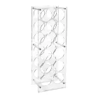 Flessenhouder van transparant plexiglas Made in Italy - Whines Viadurini