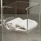 Trolleyzuil in transparant acrylkristal 1 of 3 planken - Minervo Viadurini