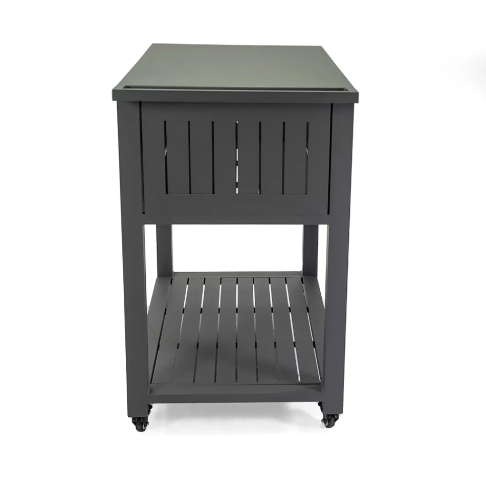 Buitenkar in geverfd aluminium met verschillende afwerkingen - Hotel Viadurini