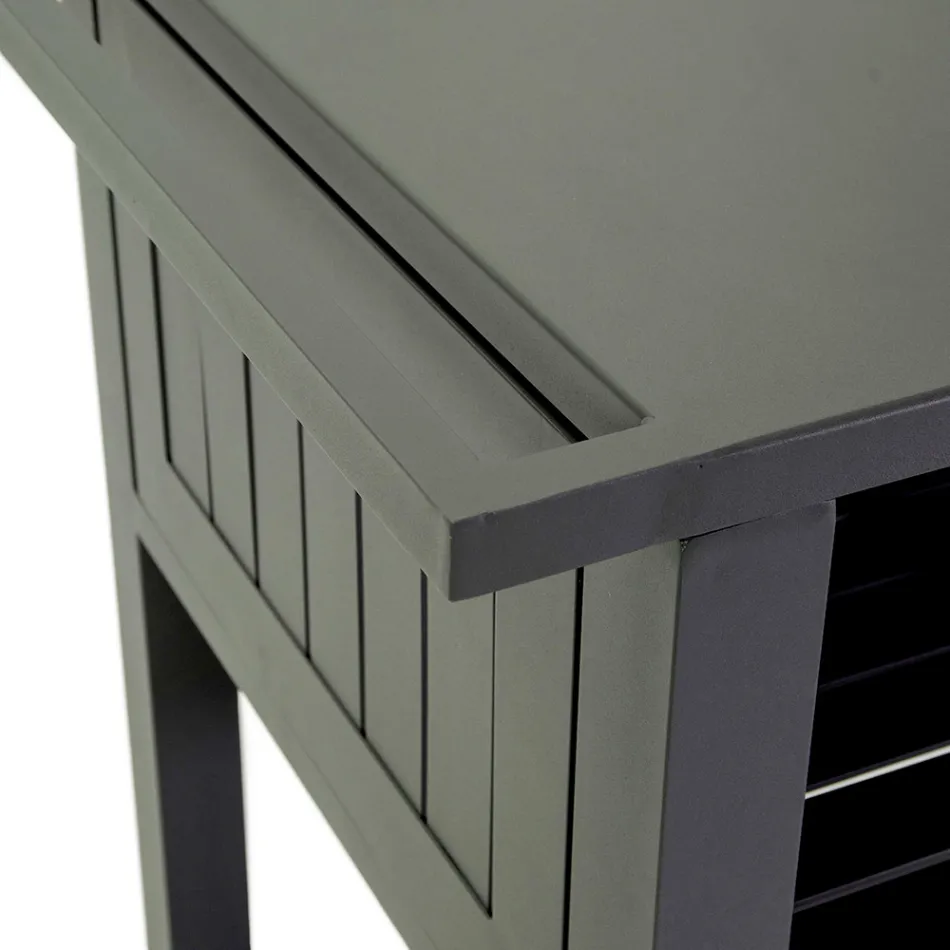 Buitenkar in geverfd aluminium met verschillende afwerkingen - Hotel Viadurini