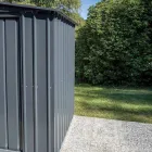 Tuinhuis met scharnierende deur in verschillende maten - Puppy Viadurini