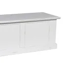 Kist van gefineerd hout en verschillende afwerkingen Made in Italy - Hermod Viadurini