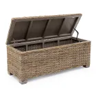 Buitenkist in natuurlijke vezel van Kubù - Nogitsune Viadurini