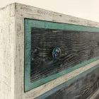 Artisanale ladekast in sparrenhout met 3 laden Made in Italy - Monkey Viadurini