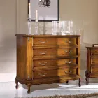 Klassieke slaapkamer commode met 4 lades Made in Italy - Richard Viadurini